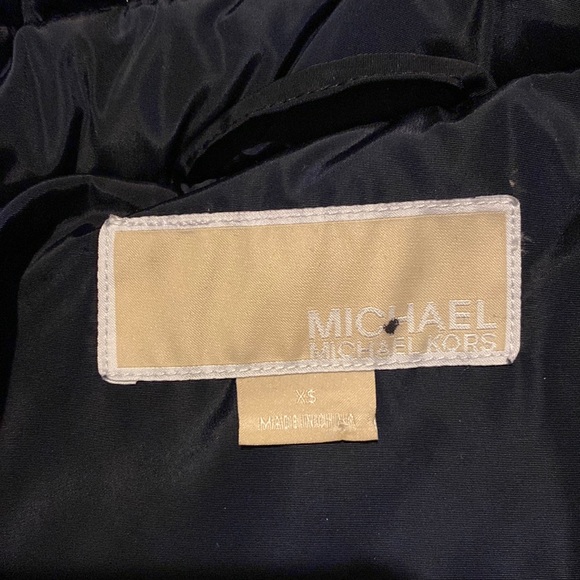 Michael Kors Navy coat size XS - Picture 2 of 5